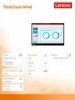 Lenovo Monitor 14.0 ThinkVision M14d WLED LCD 63AAUAT6WL